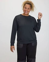 Long-Sleeve Crew-Neck Pullover