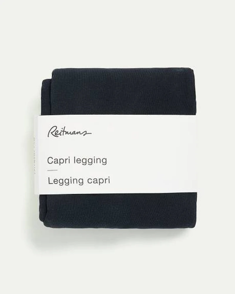 Legging capri en coton
