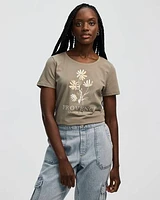 Scoop Neck Graphic T-Shirt