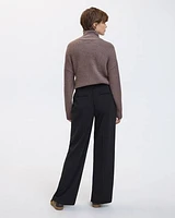 Wide-Leg High-Rise Pant