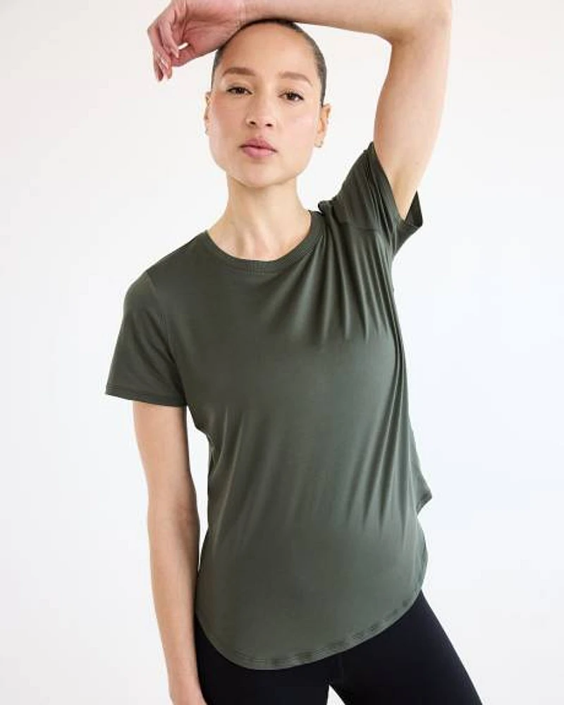 Short-Sleeve Crew-Neck Tee