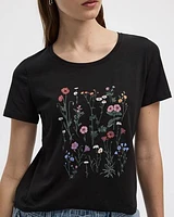 Scoop Neck Graphic T-Shirt