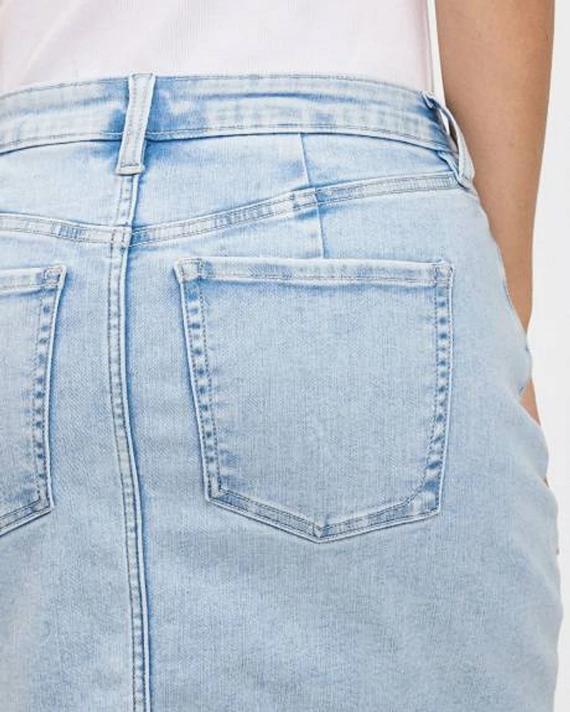 Jupe-short en denim