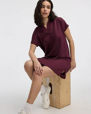 Short-Sleeve Polo Dress