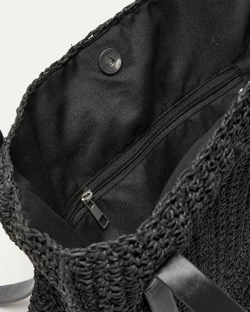 Straw Tote Bag