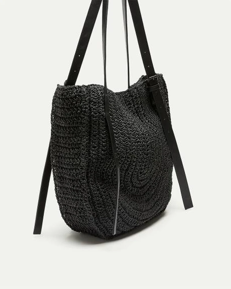 Straw Tote Bag