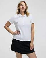 Short-Sleeve Polo Piqué Tee