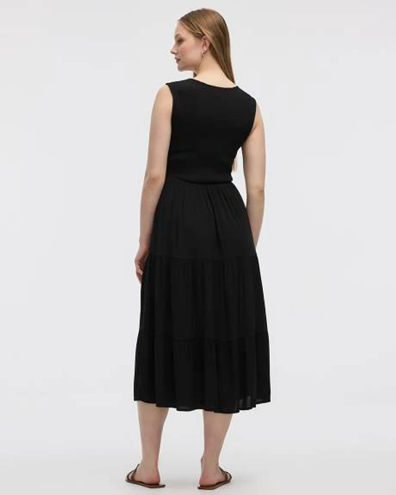 Sleeveless Midi Dress