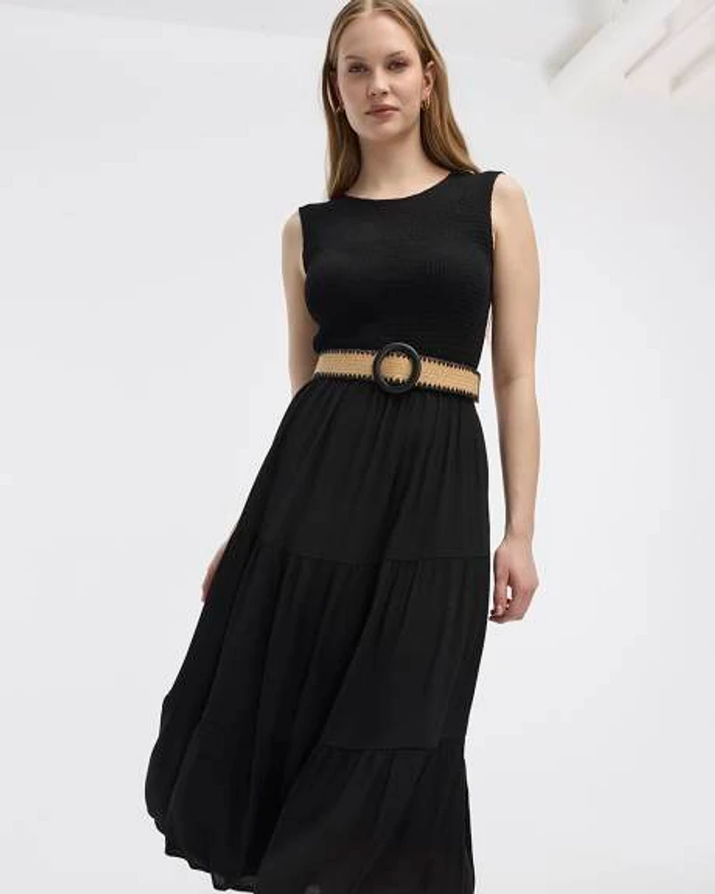 Sleeveless Midi Dress