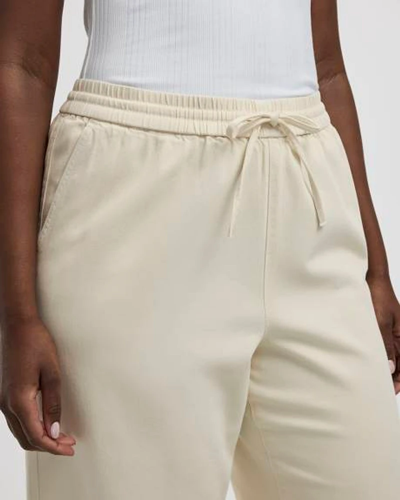 Pantalon capri en denim