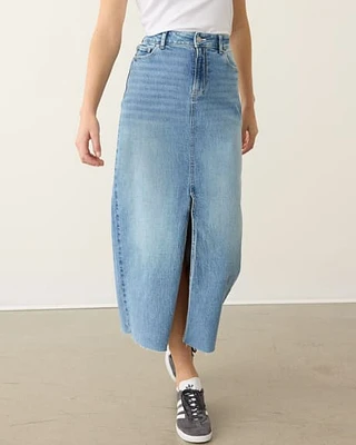 Maxi Denim Skirt