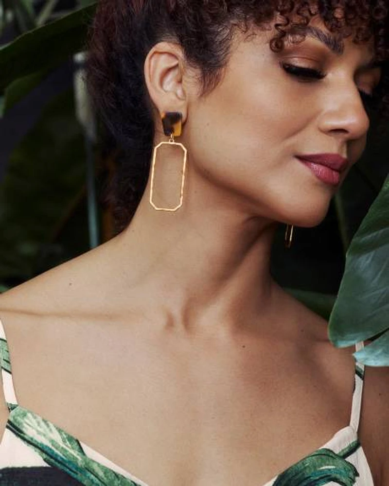 Tortoise Earrings