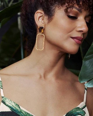 Tortoise Earrings