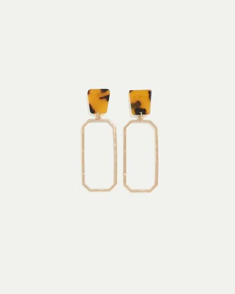 Tortoise Earrings