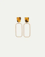 Tortoise Earrings