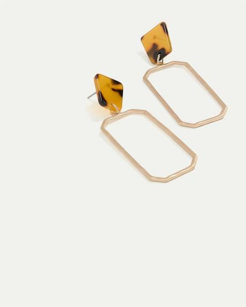 Tortoise Earrings