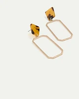 Tortoise Earrings