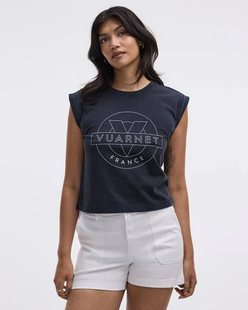 Crew-Neck Muscle T-Shirt
