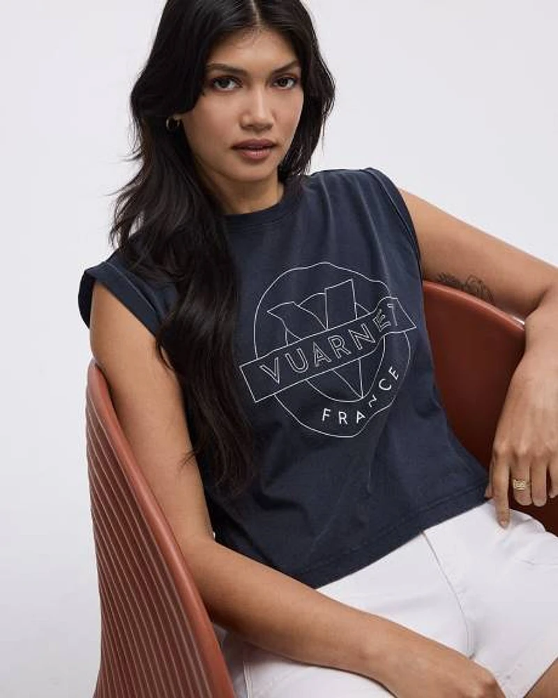 Crew-Neck Muscle T-Shirt