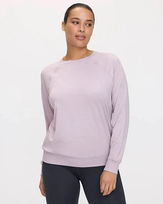 Pull à manches longues et col rond