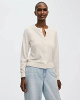 Crew Neck Cardigan
