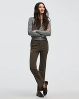 Straight-Leg High-Rise Pant