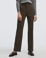 Straight-Leg High-Rise Pant