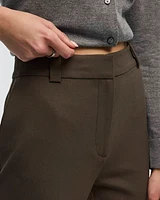 Straight-Leg High-Rise Pant