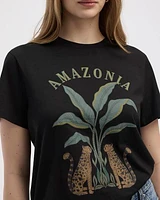 Crew-Neck Graphic T-Shirt