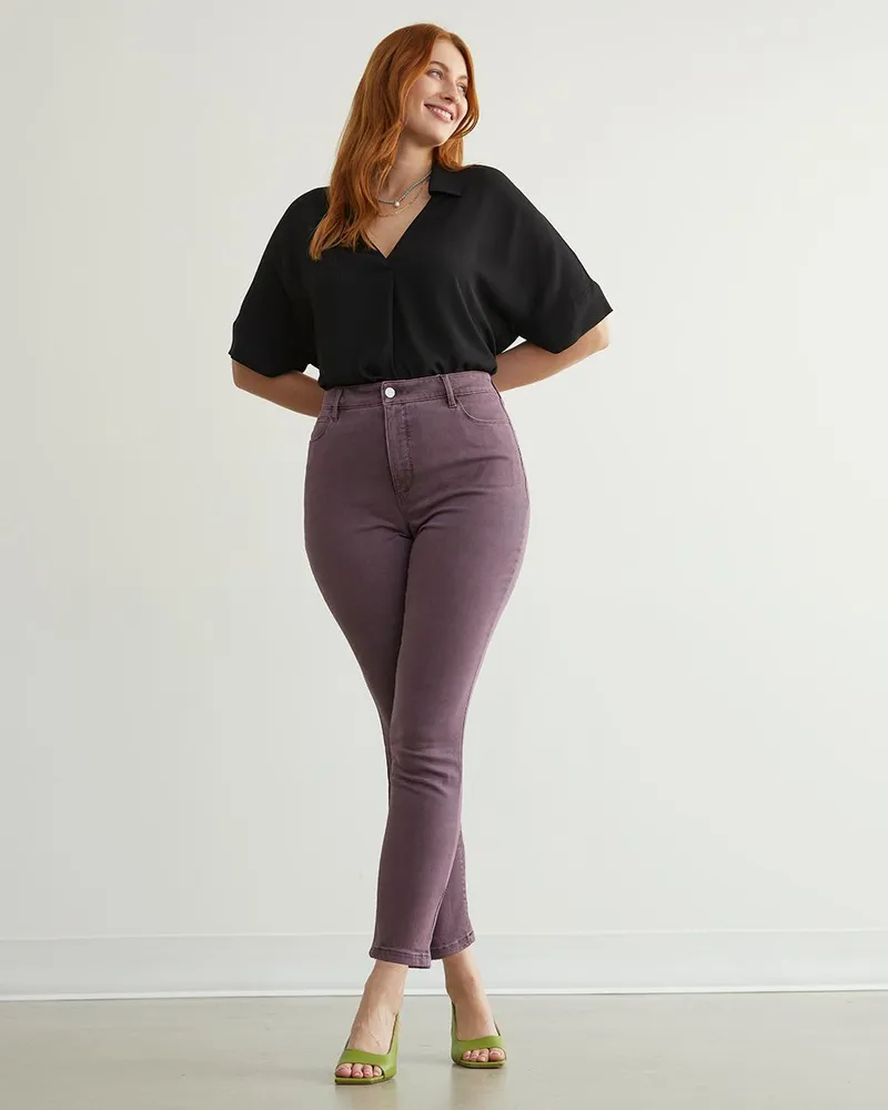 Reitmans Skinny-Leg Super High-Rise Curvy Jean