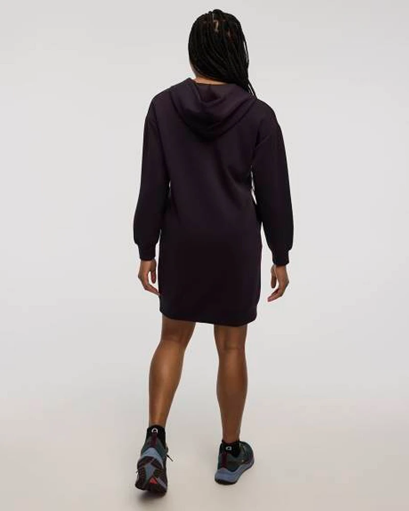 Long-Sleeve Hooded Dress