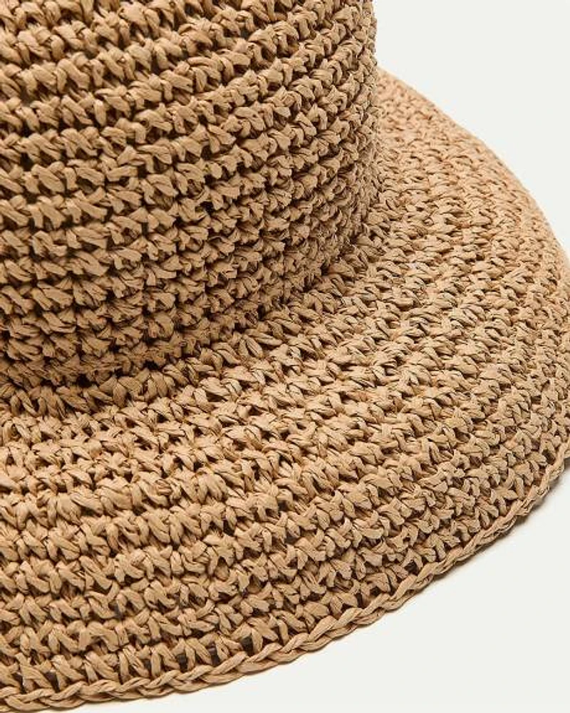 Chapeau Bob en paille