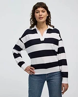 Pull en scuba à col polo