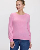 Cashmere-Blend Boat-Neck Sweater