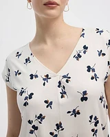 Extended-Sleeve V-Neck Tunic