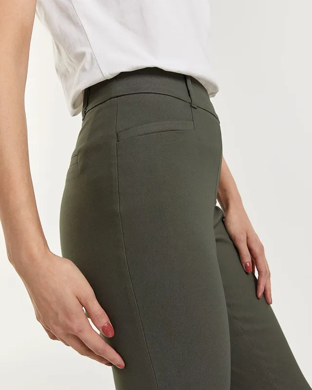 Reitmans Slim-Leg High-Rise Capri Pants, The Iconic