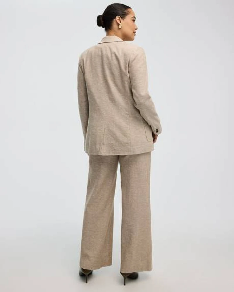 Linen Blend Blazer