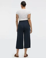 Stretch Pull-On Gaucho Pants