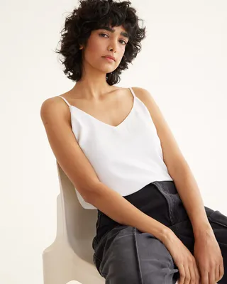 V-Neck Sleeveless Blouse