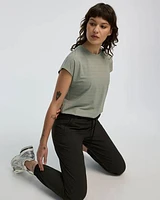 Extended-Sleeve Jacquard Tee