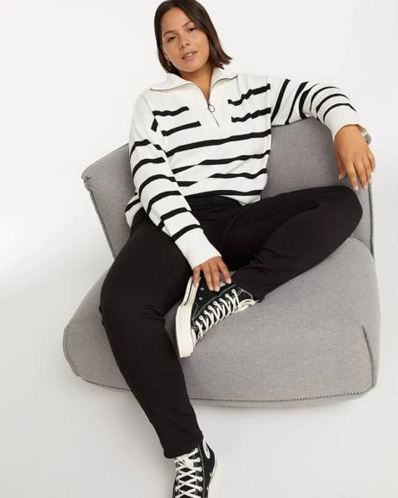 Jean à jambe skinny et taille haute