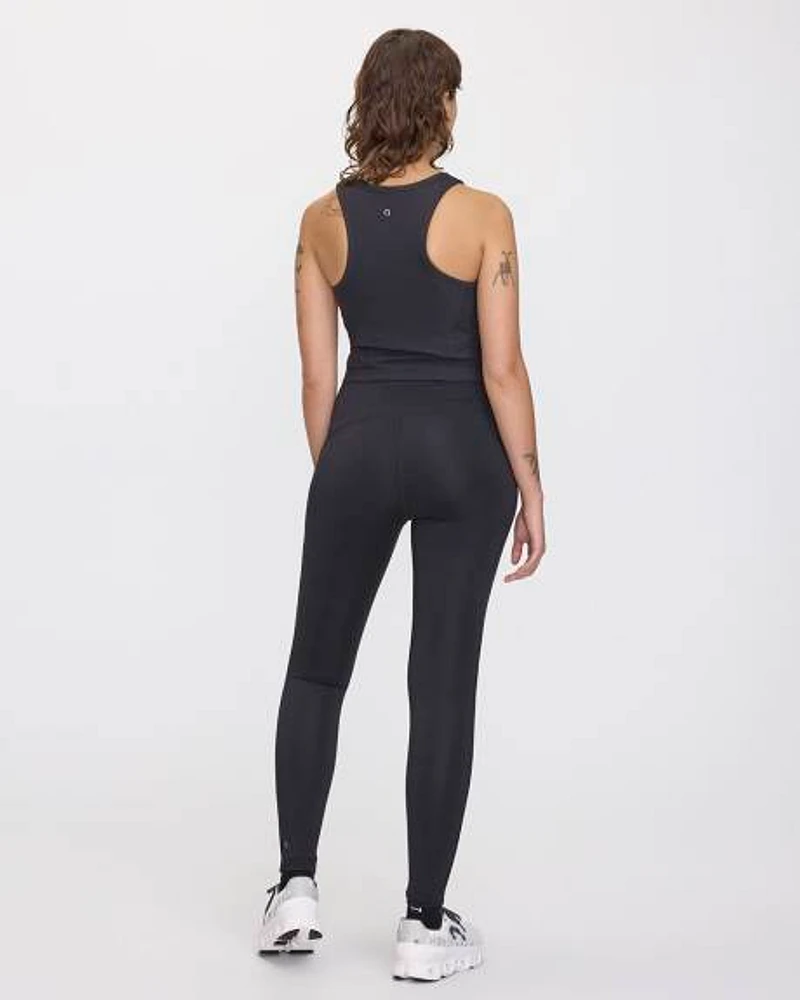 High-Rise Pulse Legging with Compression Waistband