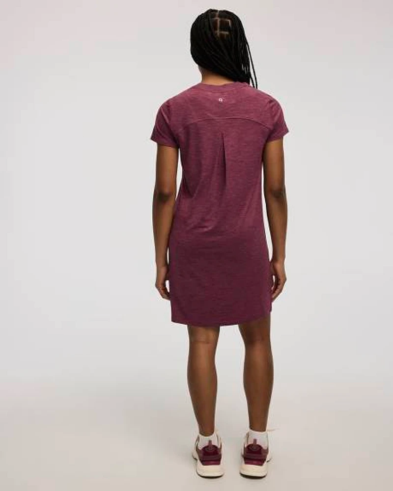 Robe t-shirt à manches courtes