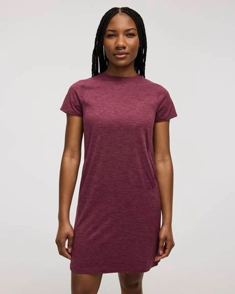 Robe t-shirt à manches courtes