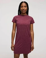 Robe t-shirt à manches courtes