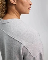 Long-Sleeve Crew-Neck Ottoman Tunic
