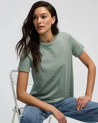 Boyfriend Crew Neck T-Shirt