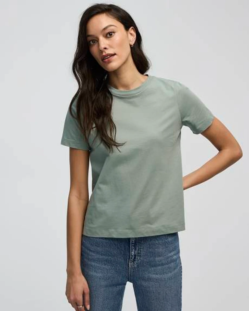 Boyfriend Crew Neck T-Shirt