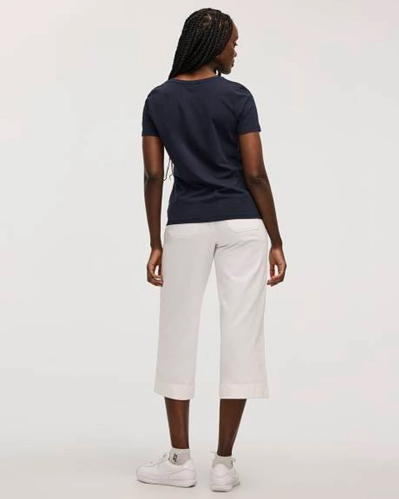 Scoop Neck Graphic T-Shirt
