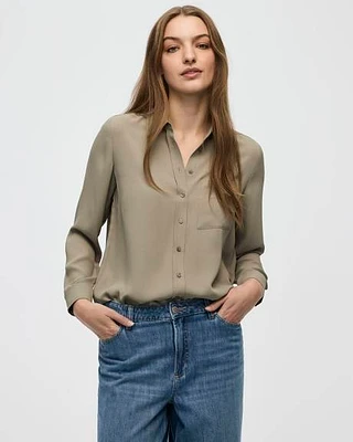 Long-Sleeve Blouse